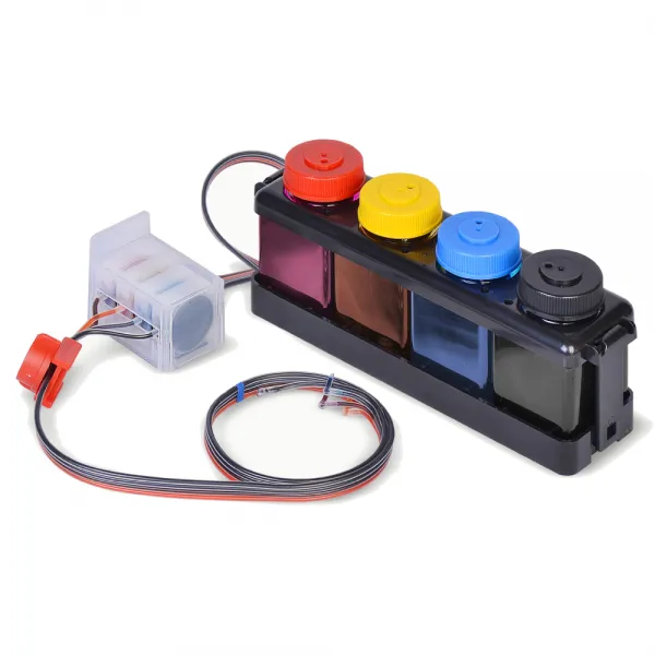 원더잉크 Lg Lip 2040vw / Lip2040vf / Lip2040 용 Lg204k 원더 듀얼 컨트롤 무한 공급기 Diy 확장형 500ml 혼합 색상 1개