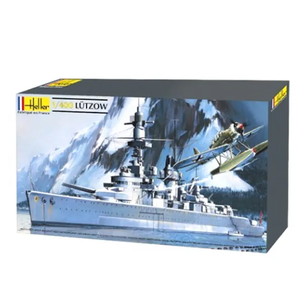 헬러 1:400 Lutzow 프라모델 전함 Hl81047 1개
