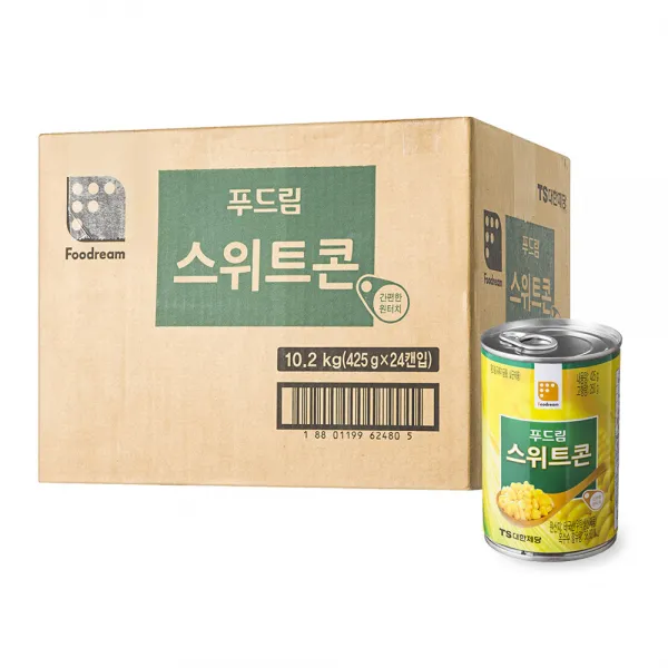 푸드림 대한제당 스위트콘 통조림 425g 24개입