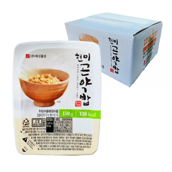 대신곤약 현미곤약 즉석밥, 150g, 20개