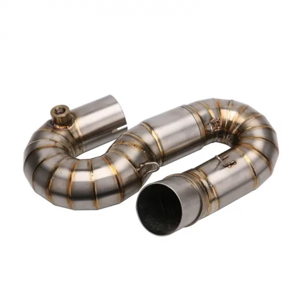 DL 모터사이클 튜닝 부품 혼다 CBR1000RR 호환 스테인리스 중단 배기파이프 52 mm S, 1개