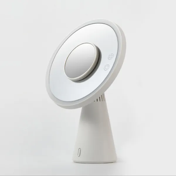 호후 문미러 블루투스 스피커 메이크업 거울 화이트