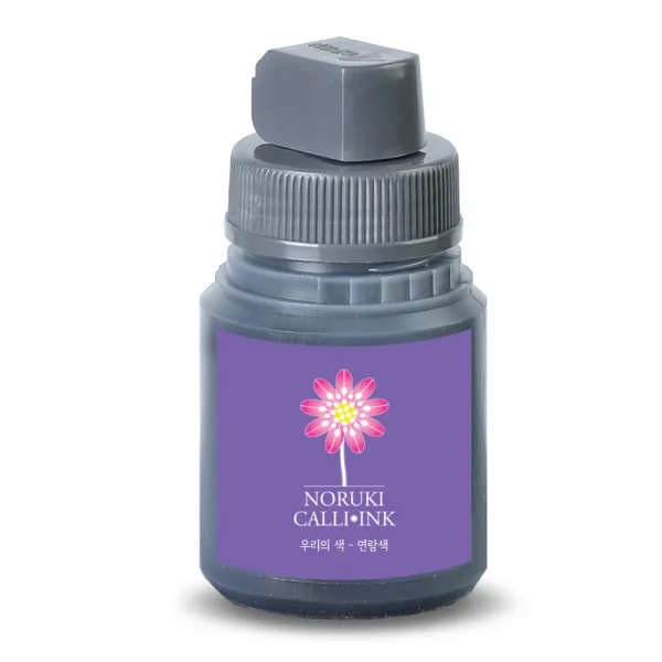 노루귀 캘리 잉크 우리의 색 100ml, 연람색 20, 1개