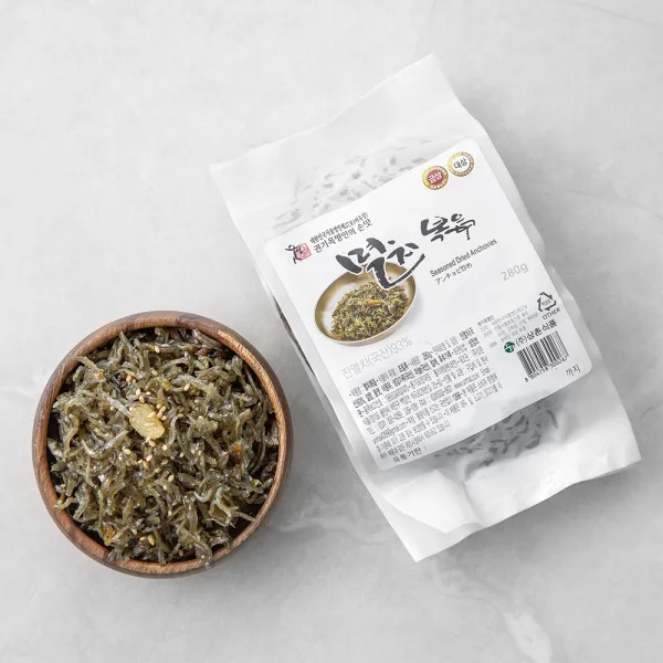 권기옥 명인 웃말 멸치볶음 280g 1개