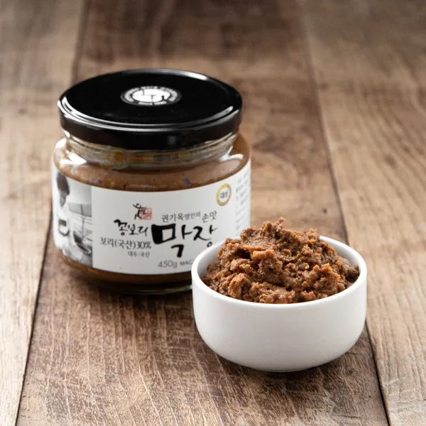 권기옥 명인 웃말 꽁보리 막장, 450g, 1개