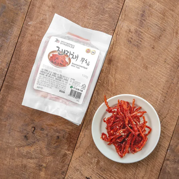 권기옥 명인 웃말 진미채 무침 150g 1개