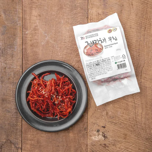 권기옥 명인 웃말 진미채 무침 280g 1개