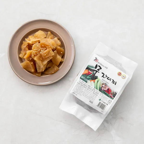 권기옥 명인 웃말 무 장아찌 400g 1개