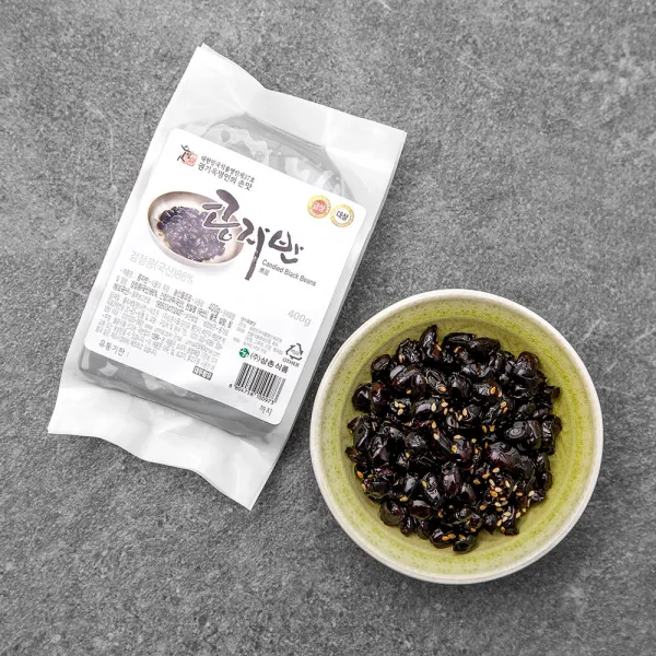 권기옥 명인 웃말 콩자반, 400g, 1개