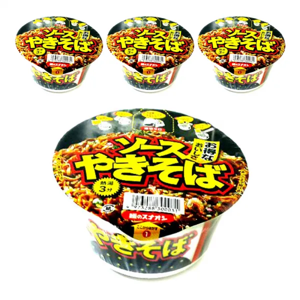 글로델 야끼소바 컵면 86g, 4개