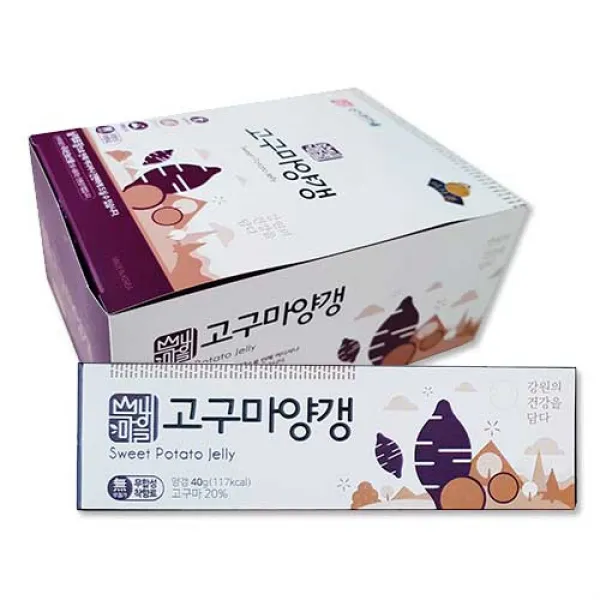 산내마을 고구마양갱, 40g, 20개입