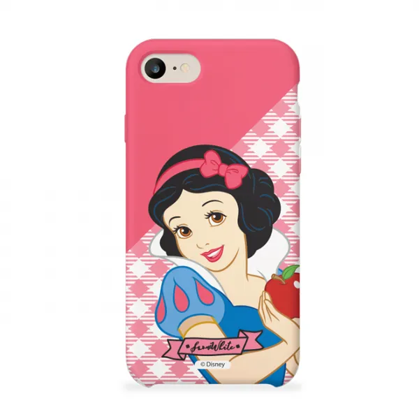 디즈니 프린세스 체크 슬림핏 휴대폰 케이스