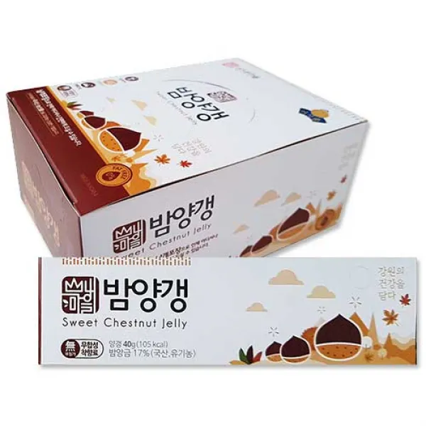 산내마을 밤양갱, 40g, 20개입
