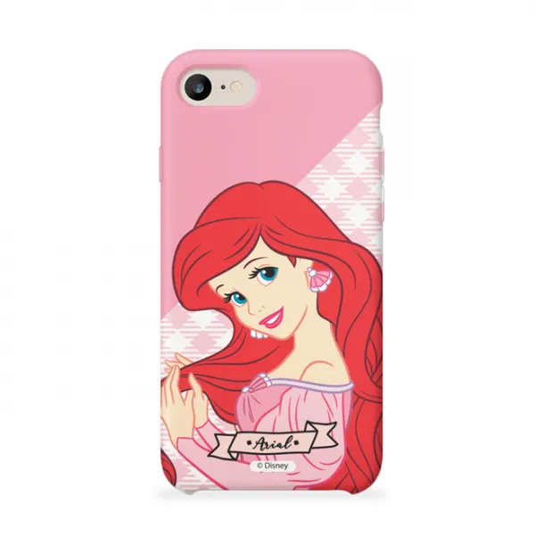 디즈니 프린세스 체크 슬림핏 휴대폰 케이스