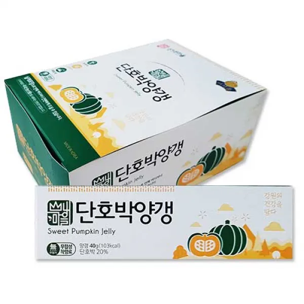 산내마을 단호박양갱, 40g, 20개입