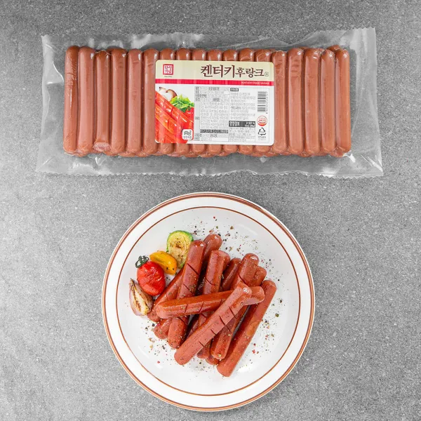 한성기업 켄터키 후랑크 H 소시지 1kg 1개