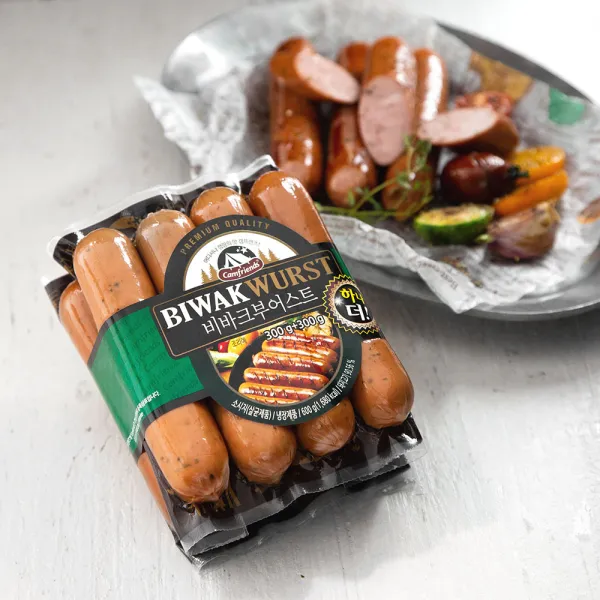 한성기업 비바크 부어스트 후랑크 소시지 300g 2개입