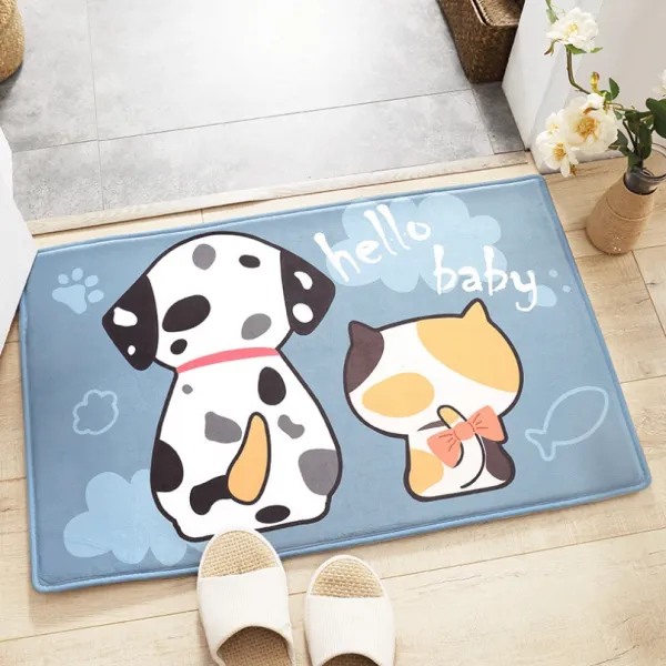 뮤엘 프렌드쉽 현관매트 뒷모습