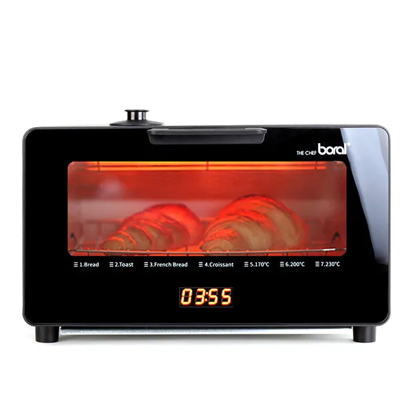 보랄 더 셰프 스팀오븐 블랙 Br Kr1015sv