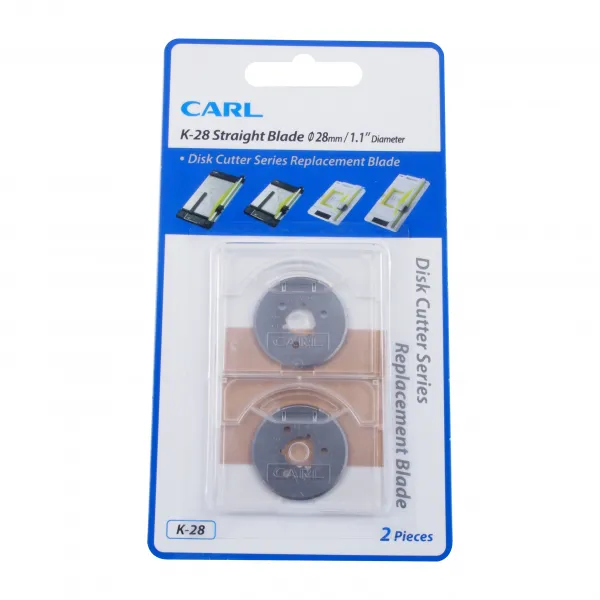 칼 재단기용 리필커터 실선날 K 28 2개입