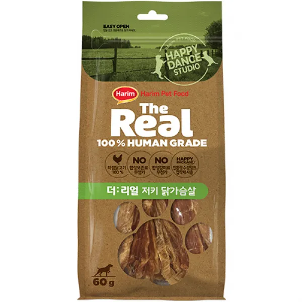하림펫푸드 반려견간식 더리얼 저키, 닭가슴살맛, 1개