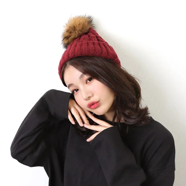 아이엠캡 리얼라쿤 꽈베기 방울모자