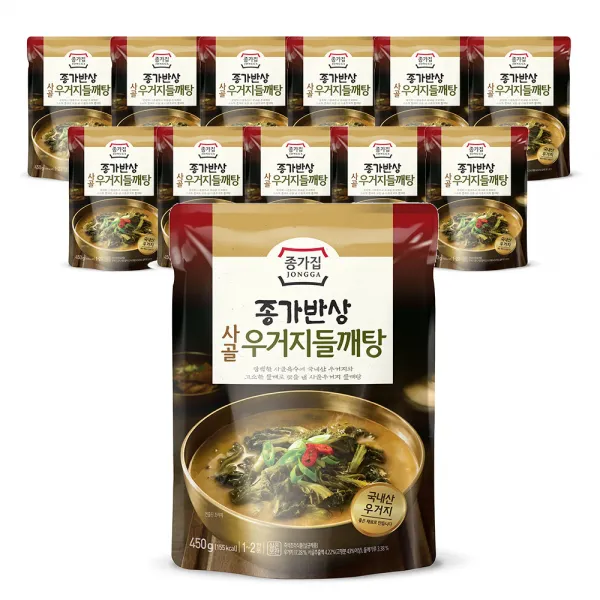 종가집 사골 우거지들깨탕 450g 12개입