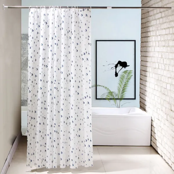 앤티스 워터 드롭 샤워커튼 200 X 200 Cm 1개