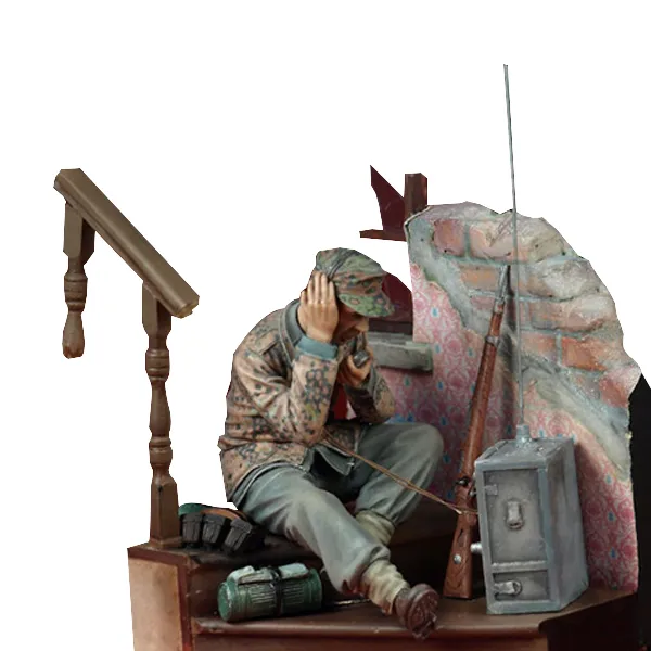 AirborneMiniature 프라모델 1/16 Waffen SS RTO, 1개