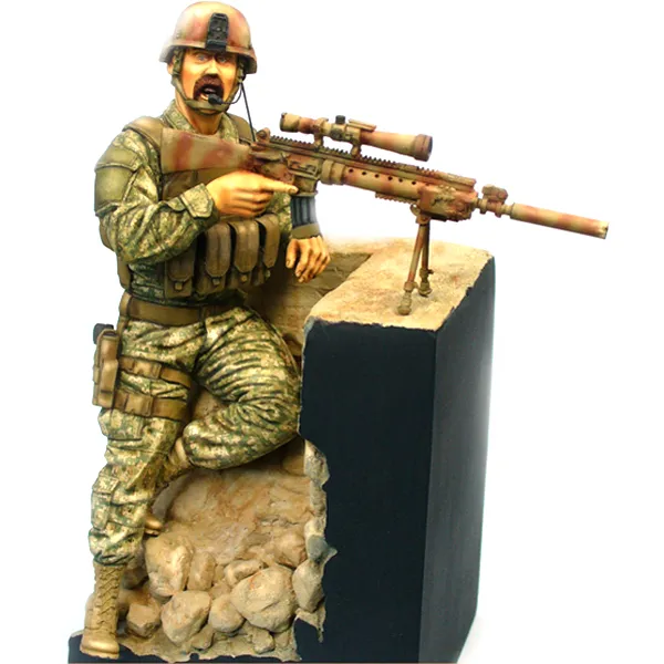 AirborneMiniature 프라모델 1/16 Special Force sniper, 1개