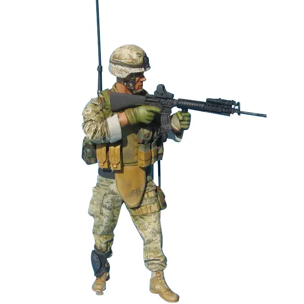 Airborne Miniature 1/16 U.S. Marine 2 프라모델 AM059B, 1개