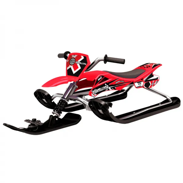 조코 SNOW MOTO 눈썰매 킥보드, 레드