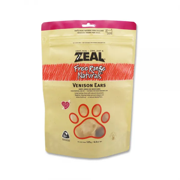 Zeal 강아지 간식 125g 사슴귀 1개
