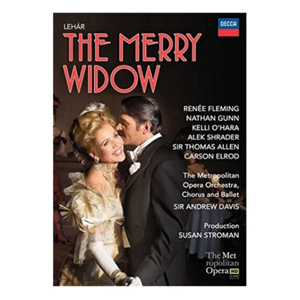FRANZ LEHAR - THE MERRY WIDOW/ RENEE FLEMING ANDREW DAVIS 레하르: 유쾌한 미망인 EU수입반