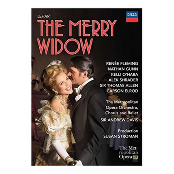 FRANZ LEHAR - THE MERRY WIDOW/ RENEE FLEMING ANDREW DAVIS 레하르: 유쾌한 미망인 (블루레이) EU수입반