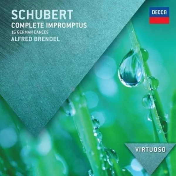 Franz Schubert Impromptus: 16 German Dances/ Alfred Brendel Virtuoso Eu수입반 1cd