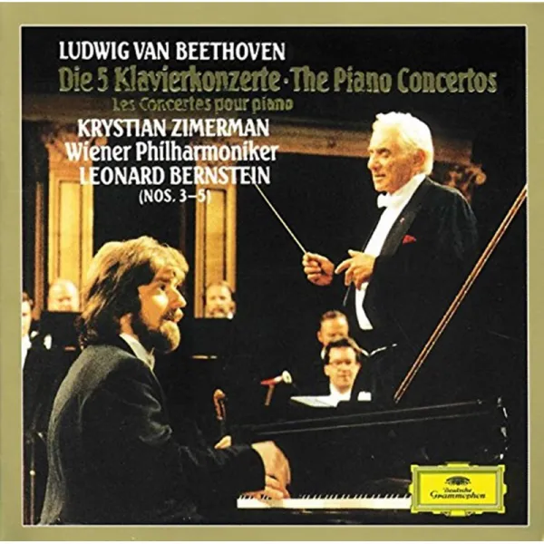 Ludwig Van Beethoven The Piano Concertos/ Krystian Zimerman Leonard Bernstein Eu수입반 3cd