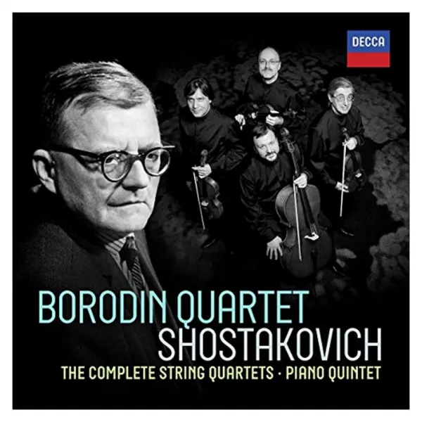 DMITRI SHOSTAKOVICH - THE COMPLETE STRING QUARTETS PIANO QUINTET/ BORODIN QUARTET 쇼스타코비치: 현악 사중주 전곡 피아노 오중주 - 보로딘 사중주단 EU수입반