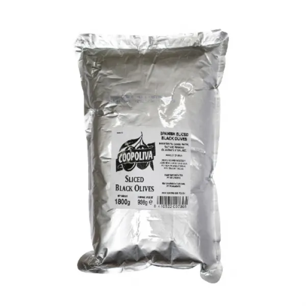 코포리바 스페니쉬 슬라이스 블랙 올리브 파우치, 1.8kg, 1개