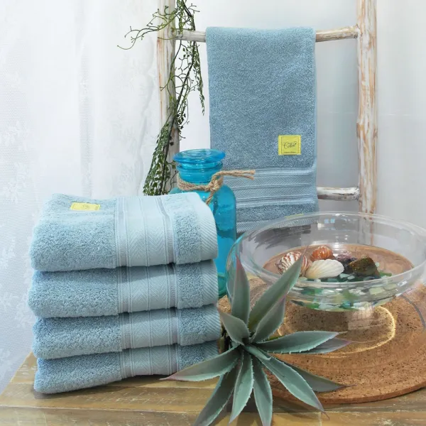 무한타올 호텔타월 200g 이집션 코튼 민트 5개