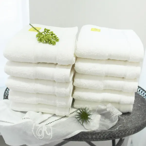 무한타올 고중량 호텔타월 200g 화이트 10개