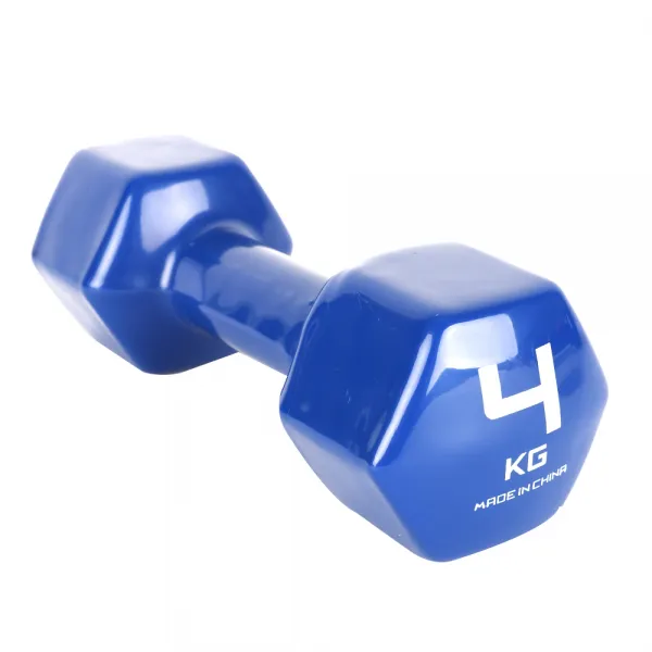 아리프 Pvc 컬러 아령 4kg 1개