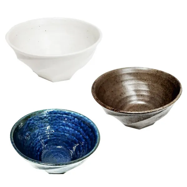 로얄아리따 무지 우동기 화이트 + 브라운 + 블루 혼합 색상 1세트