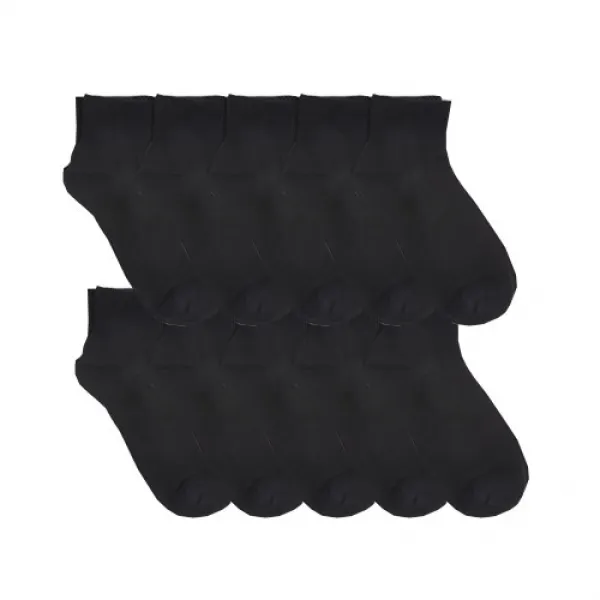 두발로 여성용 프리미엄 학생카바 양말 10켤레