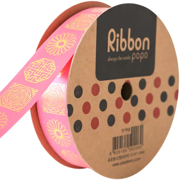 포포팬시 전통문양 배씨리본 체리 22.8m