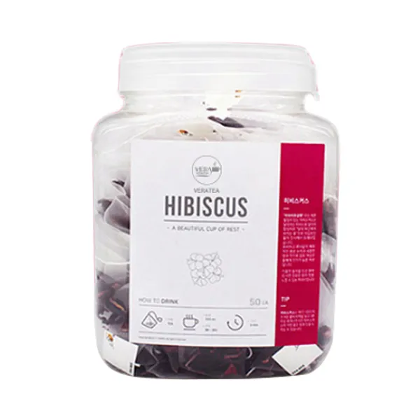 베라티 히비스커스 삼각티백 허브차류 1.2g 50개