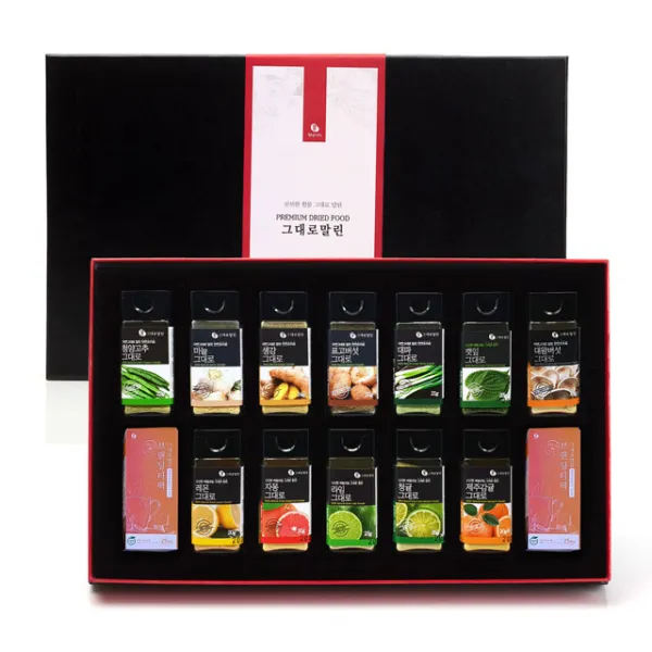 그대로말린 자연 조미료 Vip 선물세트 1세트