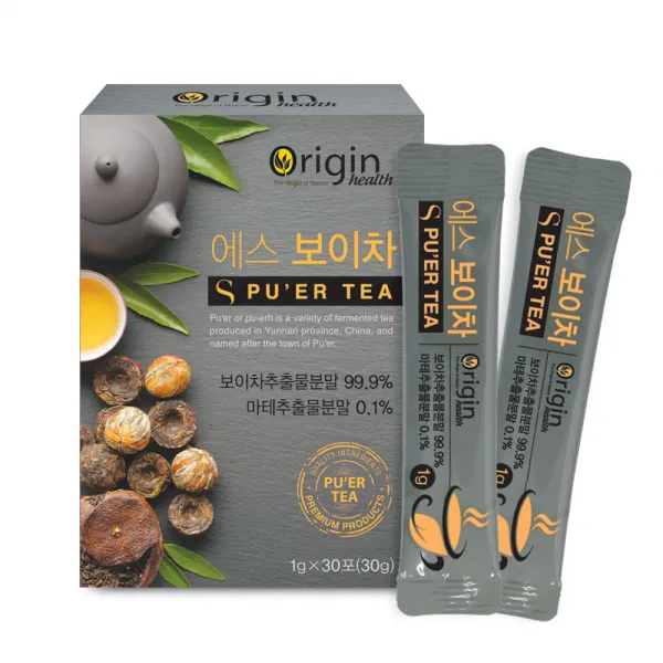 오리진 에스 보이차, 1g, 30개