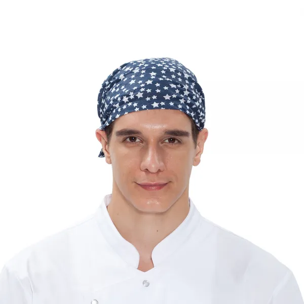 소망 별 프린팅 두건 C115 네이비