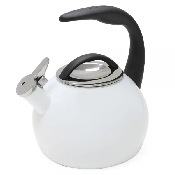 찬탈 에나멜 온 스틸 애니버서리 찻주전자, White, 1.9L